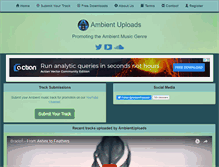 Tablet Screenshot of ambientuploads.com